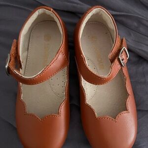 L’Amour Brown Kids Shoes